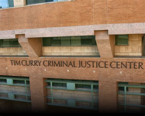 tim curry criminal justice center parking